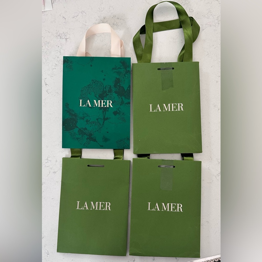 La mer small shopping bags bundle (4 pieces)